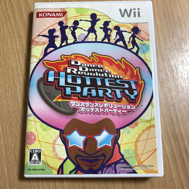 Wii(ウィー)のDance Dance Revolution HOTTEST PARTY Wii エンタメ/ホビーのゲームソフト/ゲーム機本体(家庭用ゲームソフト)の商品写真