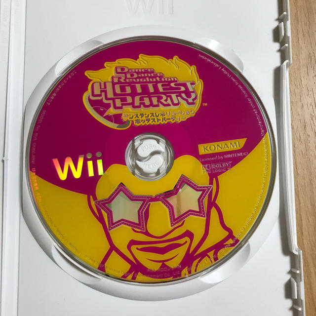 Wii(ウィー)のDance Dance Revolution HOTTEST PARTY Wii エンタメ/ホビーのゲームソフト/ゲーム機本体(家庭用ゲームソフト)の商品写真
