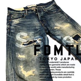 ファンダメンタルアグリーメントラグジュアリー(FUNDAMENTAL AGREEMENT LUXURY)の【S size】FDMAL/DENIM(デニム/ジーンズ)