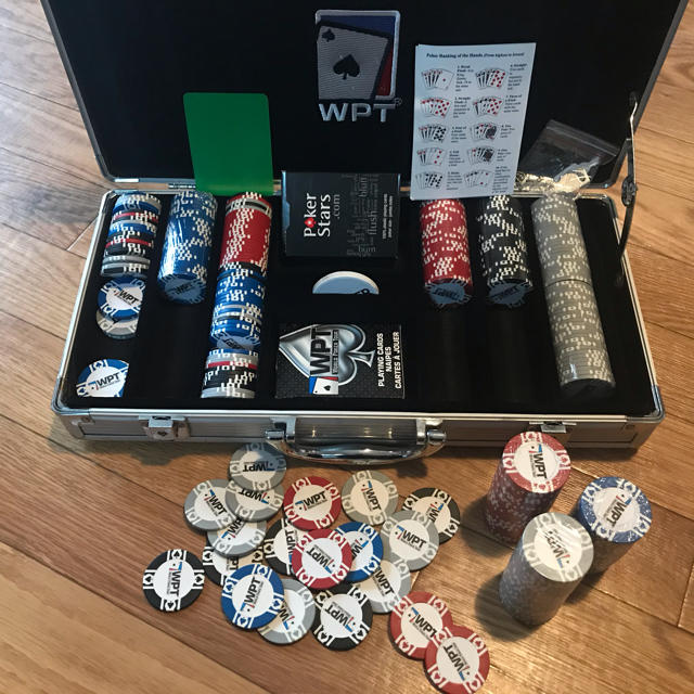 美品 WPT ポーカーチップセット アルミケース入りの通販 by 大王さん's