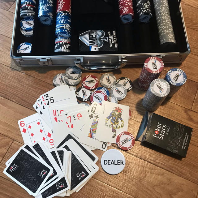 ポーカー セット　wpt テキサスホールデム　トランプ　　poker カジノ