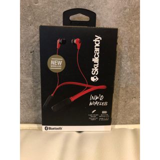 スカルキャンディ(Skullcandy)の新品！未開封！Skullcandy ワイヤレスイヤホン Bluetooth対応(ヘッドフォン/イヤフォン)