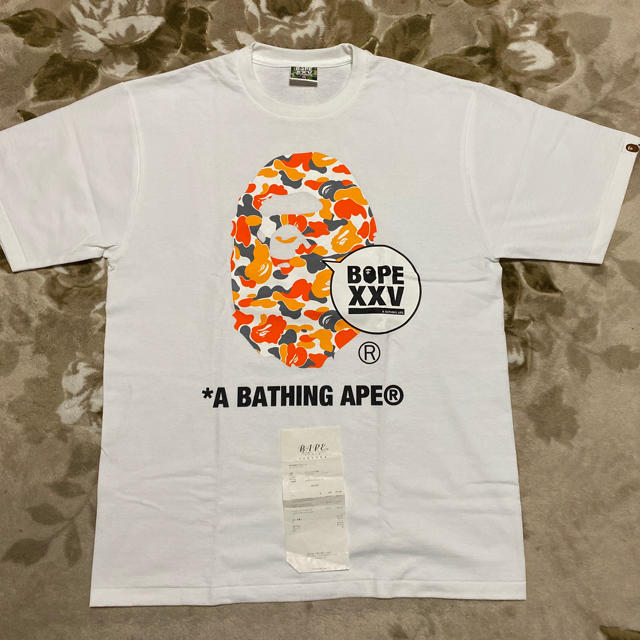 アベイシングエイプ bape エイプ 迷彩  Tシャツ  XL