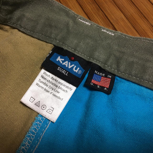 KAVU(カブー)のレア KAVU カブー マルチカラー ショートパンツ メンズのパンツ(ショートパンツ)の商品写真