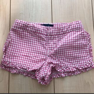 ラルフローレン(Ralph Lauren)のラルフローレン  キッズ　チェックショートパンツ(パンツ/スパッツ)