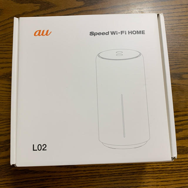 au(エーユー)のSpeed Wi-Fi HOME L02 スマホ/家電/カメラのPC/タブレット(PC周辺機器)の商品写真