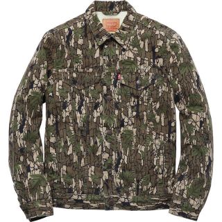 シュプリーム(Supreme)のLevi's Supreme Camoflage Trucker Jacket(Gジャン/デニムジャケット)