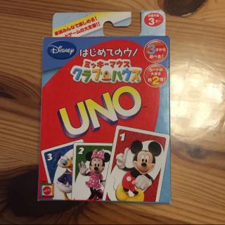 ディズニー(Disney)のウノ UNO キッズ 3歳から  ミッキーマウス(トランプ/UNO)