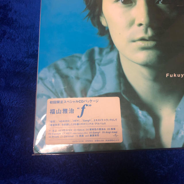 福山雅治　f 初回限定盤 エンタメ/ホビーのCD(ポップス/ロック(邦楽))の商品写真