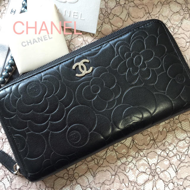 ✨CHANEL シャネル カメリア 長財布✨