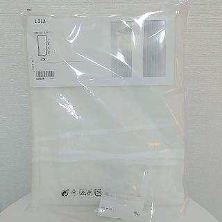 イケア(IKEA)のIKEA　LILL リル レースカーテン 1枚のみ(レースカーテン)