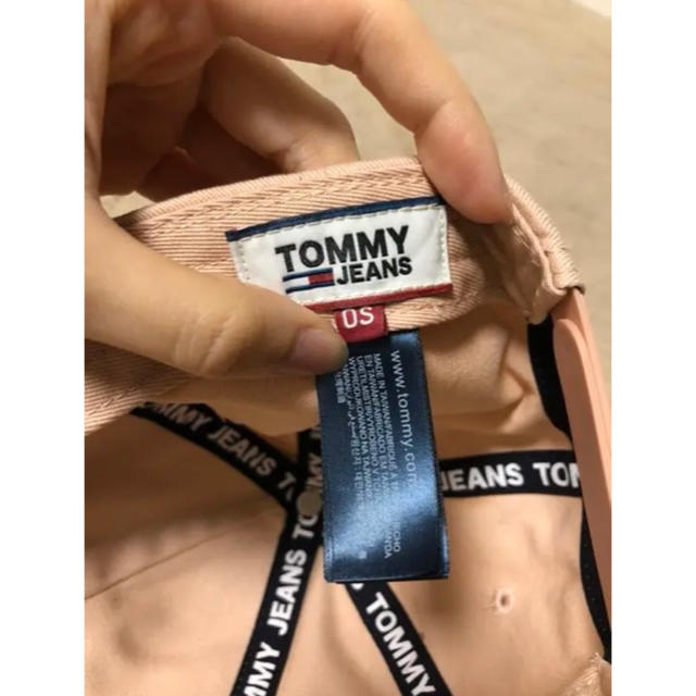 TOMMY(トミー)のTOMMY JEANS キャップ ピンク レディースの帽子(キャップ)の商品写真