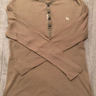 バーバリーブラックレーベル(BURBERRY BLACK LABEL)のメンズ　バーバリーブラックレーベル　長袖カットソーL(Tシャツ/カットソー(七分/長袖))