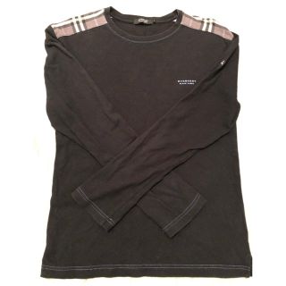 バーバリーブラックレーベル(BURBERRY BLACK LABEL)のメンズ　バーバリーブラックレーベル　長袖カットソーM(Tシャツ/カットソー(七分/長袖))