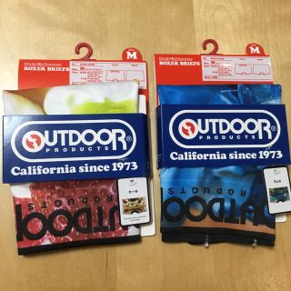 アウトドアプロダクツ(OUTDOOR PRODUCTS)のアウトドア プリント ボクサーパンツ いちご ケーキ & ラムネ&マーブル M(ボクサーパンツ)