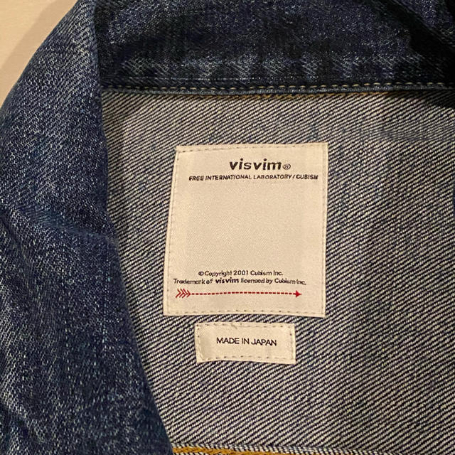 VISVIM(ヴィスヴィム)のvisvim  SS101 JKT DMGD-1001 メンズのジャケット/アウター(Gジャン/デニムジャケット)の商品写真