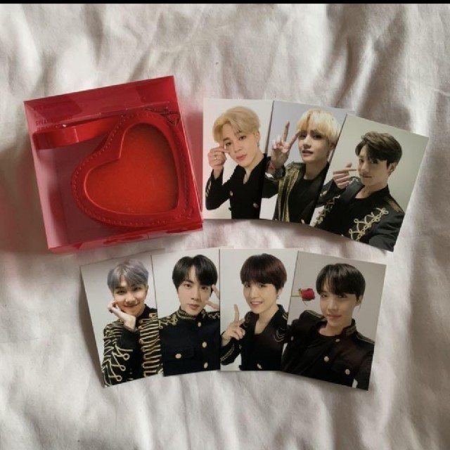 BTS SYS ハート コインポーチの通販 by ☆|ラクマ