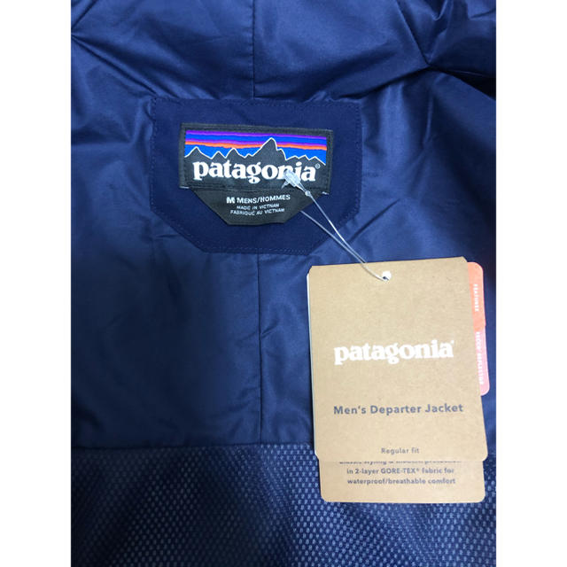 【patagonia】 メンズ・デパータージャケット 未使用品 ネイビー M