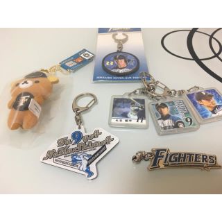 ホッカイドウニホンハムファイターズ(北海道日本ハムファイターズ)のFIGHTERSキーホルダーセット(アイドルグッズ)