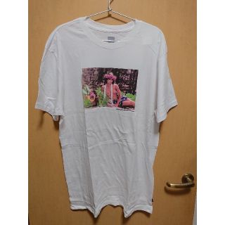 ハフ(HUF)のHUF Tee L ハフ ホワイト Tシャツ ガール(Tシャツ/カットソー(半袖/袖なし))