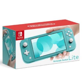 ニンテンドースイッチ(Nintendo Switch)の　新品未開封 任天堂 Nintendo Switch lite ターコイズ(携帯用ゲーム機本体)