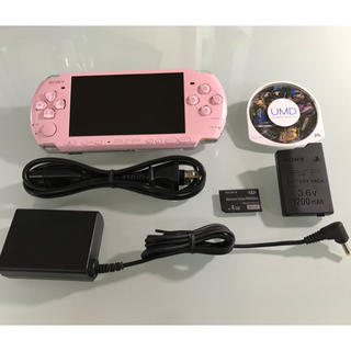 プレイステーションポータブル(PlayStation Portable)のPSP-3000  ブロッサムピンク(携帯用ゲーム機本体)