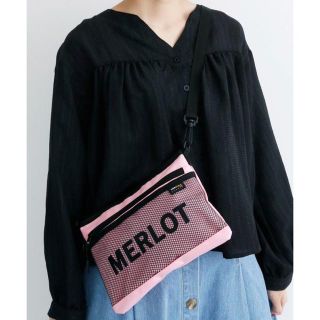 メルロー(merlot)の新品！merlotロゴサコッシュ（定価3,300円）(その他)