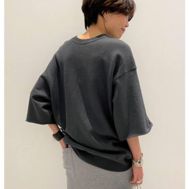 アパルトモン americana 3/4 Sleeve Sweat プルオーバー