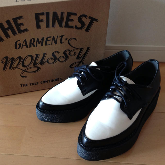 moussy(マウジー)の☆moussy ラバーソール☆ レディースの靴/シューズ(ローファー/革靴)の商品写真
