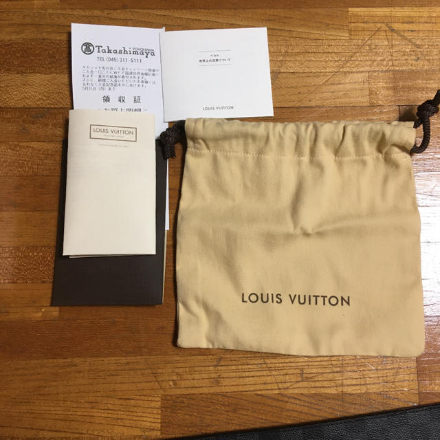 LOUIS VUITTON(ルイヴィトン)のLouis Vuitton ダミエ　ブラックベルト　85 メンズのファッション小物(ベルト)の商品写真