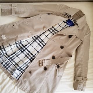 バーバリーブルーレーベル(BURBERRY BLUE LABEL)の☆美品☆ BURBERRY　トレンチコート(トレンチコート)