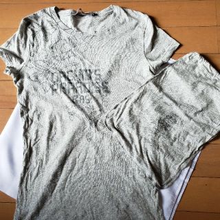 ガス(GAS)のお値下げします！☆GASガス☆Tシャツポーチ付きxs(Tシャツ(半袖/袖なし))