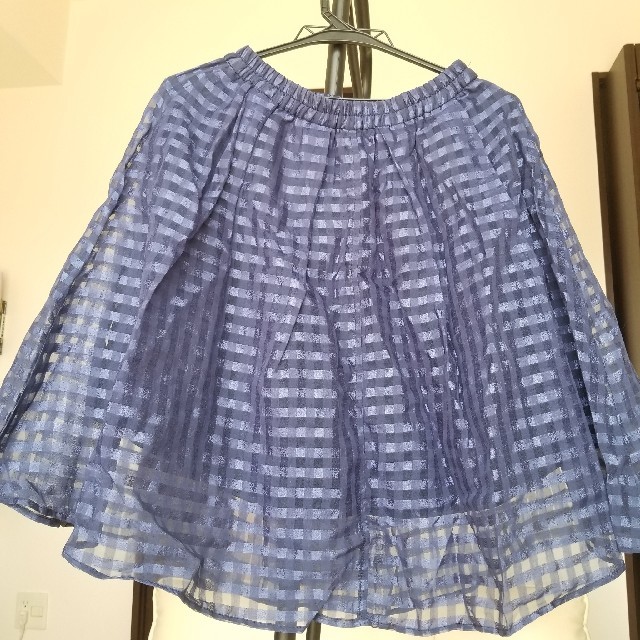 mystic(ミスティック)のmystic 紺色　スカート レディースのスカート(ひざ丈スカート)の商品写真