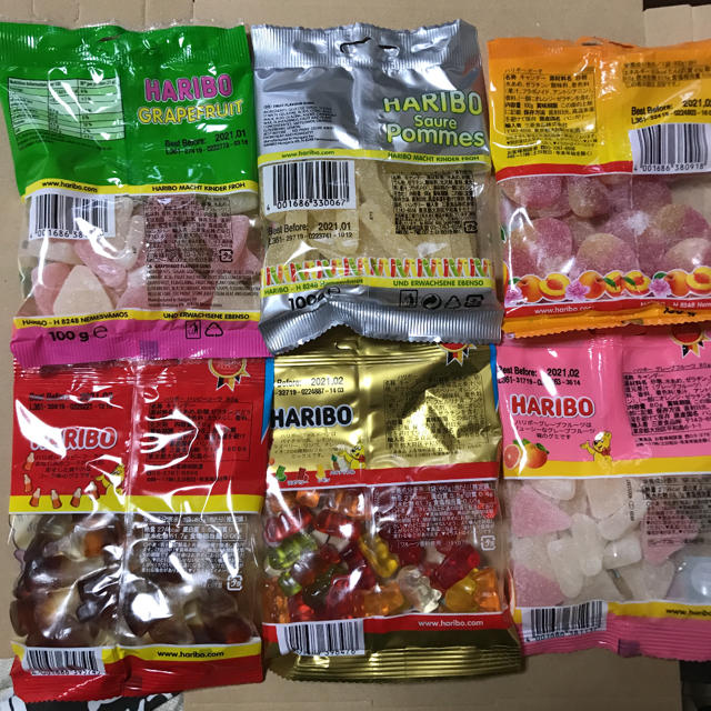 ♡ハリボーグミセット♡ 食品/飲料/酒の食品(菓子/デザート)の商品写真