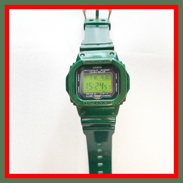 G-SHOCK(ジーショック)の【電波ソーラー】G-SHOCK GW-M5610CC メタリックグリーン メンズの時計(腕時計(デジタル))の商品写真