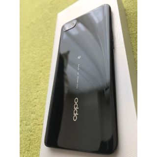 OPPO Reno A（ブラック）送料無料(スマートフォン本体)