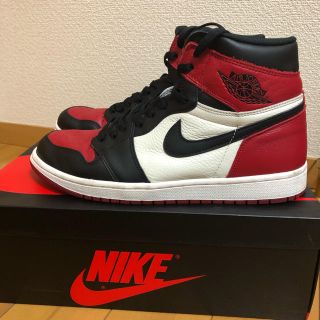 ナイキ(NIKE)のAIR JORDAN 1 BRED TOE(スニーカー)