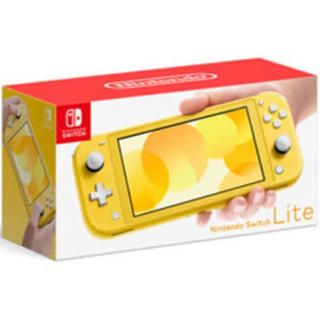 ニンテンドースイッチ(Nintendo Switch)の任天堂　switch lite イエロー　新品(家庭用ゲーム機本体)