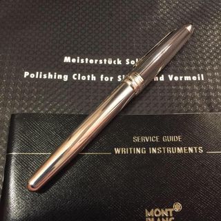 MONTBLANC - モンブラン ボールペン シルバーの通販｜ラクマ