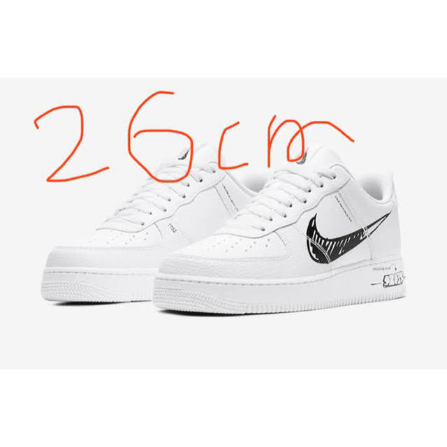 ナイキ エアフォース1 ロー スケッチ　AIR FORCE 1ナイキ