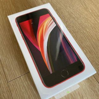 アップル(Apple)のiPhone SE 2020 第2世代 128GB  RED SIMフリー (スマートフォン本体)