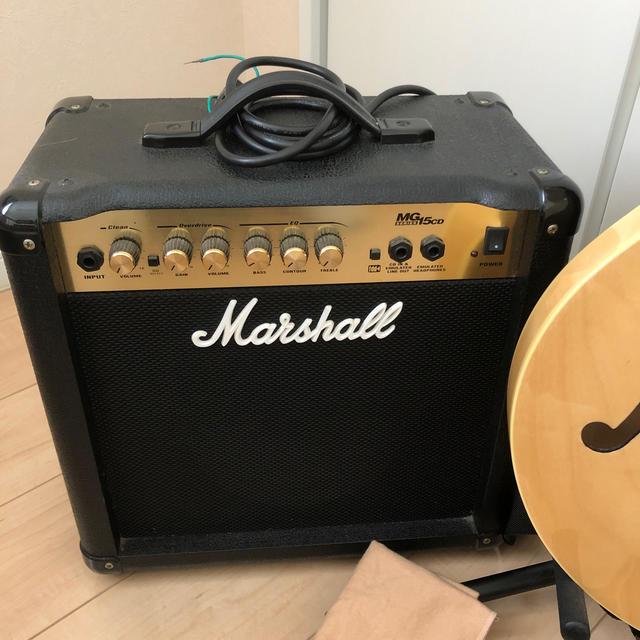 Epiphone Dot NTセミアコ　エレキギター　Marshallアンプ付き