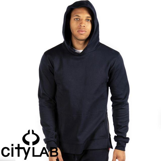 CITY LAB(シティーラブ)のシティラブ ★ M Side-Zip サイドジップ ソリッド 無地パーカー メンズのトップス(パーカー)の商品写真