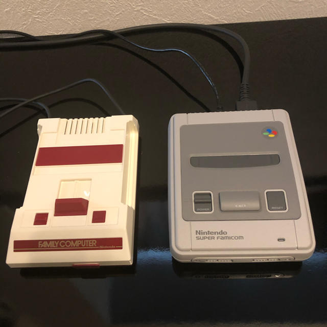 【美品】ファミコンミニクラシックミニ、スーパーファミコンミニクラシック 2