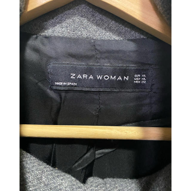 ZARA(ザラ)のZARA Aラインコート レディースのジャケット/アウター(ピーコート)の商品写真