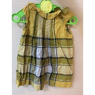 バーバリー(BURBERRY)のBurberry children ワンピース　12M(ワンピース)