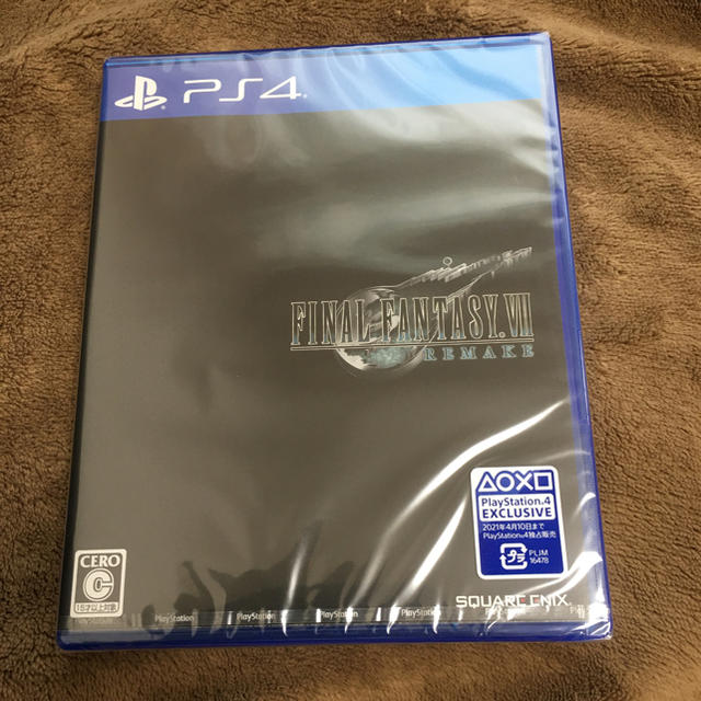 PlayStation4 - 【新品、未開封】ファイナルファンタジーVII リメイク