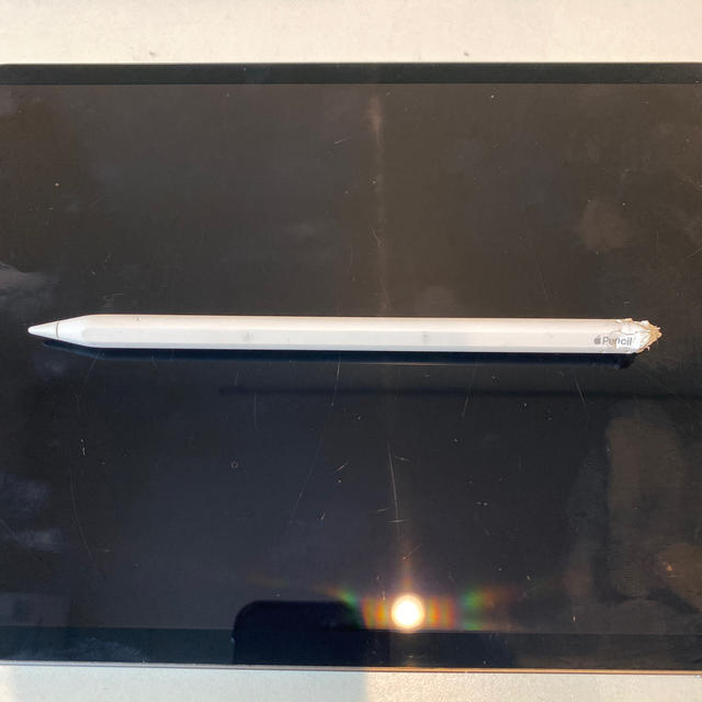 （動作正常）apple pencil 第2世代　ペン端破損【ジャンク扱い】