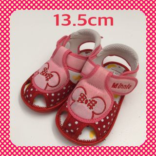 ディズニー(Disney)のミニーちゃんのサンダル13.5cm🎀Minnie Mouse Disney(サンダル)