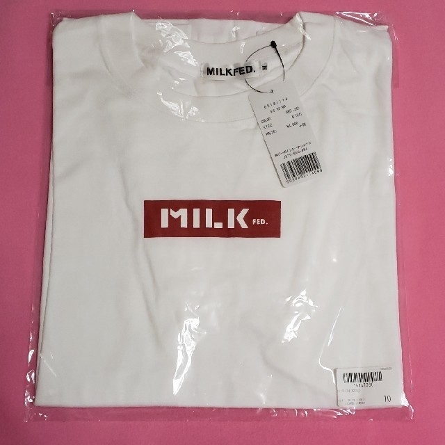 MILKFED.(ミルクフェド)のMILKFED.❤️半袖ロゴTシャツ レディースのトップス(Tシャツ(半袖/袖なし))の商品写真